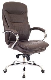 Кресло Everprof Valencia M Экокожа Коричневый - Фото предпросмотра