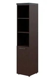 TORR THC 42.5 Шкаф колонка с глухой малой дверью и топом Torr кабинет руководителя  венге магия - Фото предпросмотра