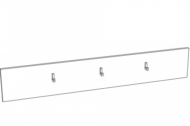 Вешалка настенная LivornoНМ 013.35-01 - Вид 2