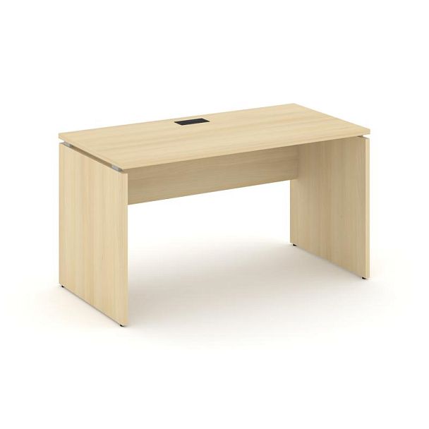 Стайл Проджект Стол письменный SN-D.SP-004 Акация Лорка/Черная Заглушка 1580*600*750 - Вид 1