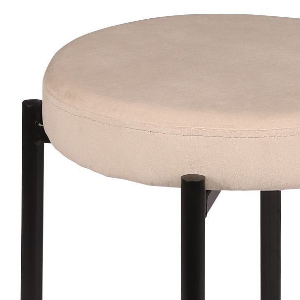 Комплект табуретов Кен, Confetti cream/черный, 4 шт. - Вид 2