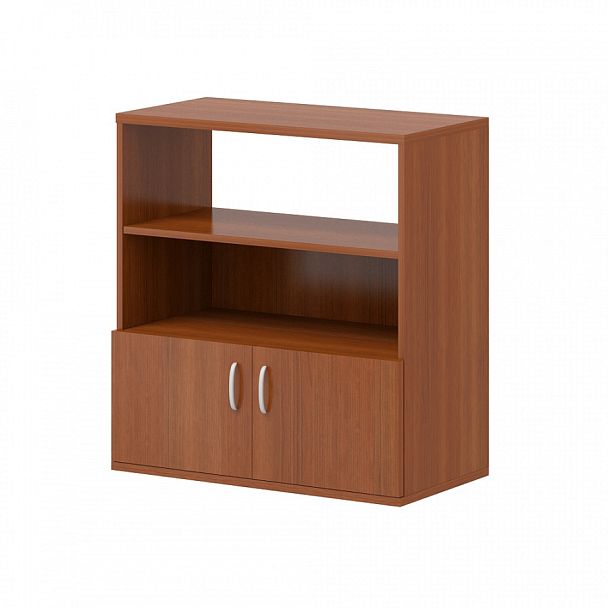 Тумба под оргтехнику "Система-M"  ПК-ССМ-ШО76Х71/35-В1-35 миланский орех светлый - Вид 1