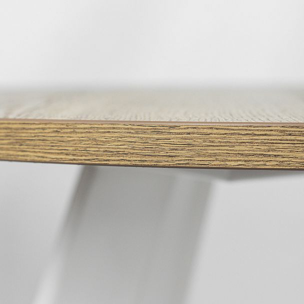 Стол Вольтер d1000, лдсп Дуб Галифакс табак - Вид 4