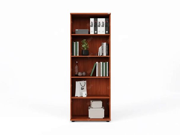 UNITY РШ-02 ОРЕХ ИТАЛЬЯНСКИЙ Стеллаж открытый Прямой 730х380х1966 - Вид 3