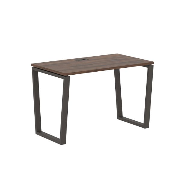 Стол прямой EVST 1167 Дуб Денвер тёмный/Мокко 1160х670х750 EDIS - Вид 1