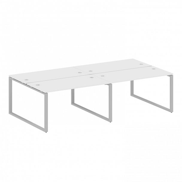 Рабочая станция "Metal System" БО.СМ-4.3 белый/серый - Вид 1