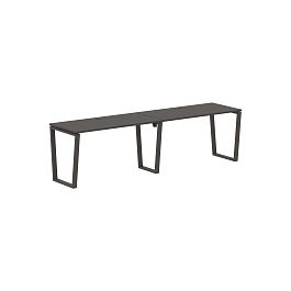 Стол 2-х местный EVWST 2767 Мокко/Мокко 2726х670х750 EDIS - Фото предпросмотра