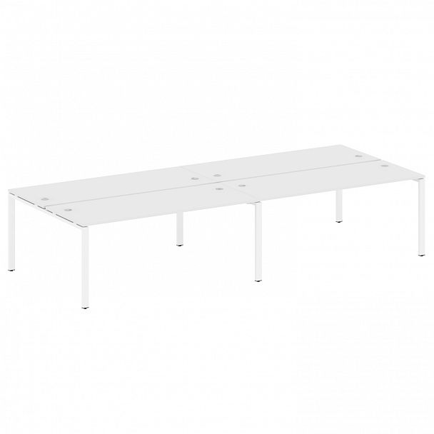 Рабочая станция "Metal System" БП.СМ-4.5 белый - Вид 1