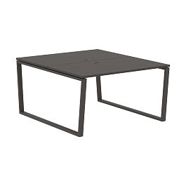 Стол 2-х местный EVWST 1316 Мокко/Мокко 1360х1606х750 EDIS - Фото предпросмотра