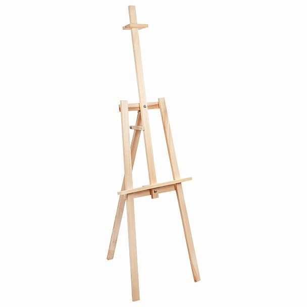 Мольберт напольный из липы "Лира", 67х162х48 см, высота холста до 100 см, BRAUBERG ART DEBUT, 192337 - Вид 3