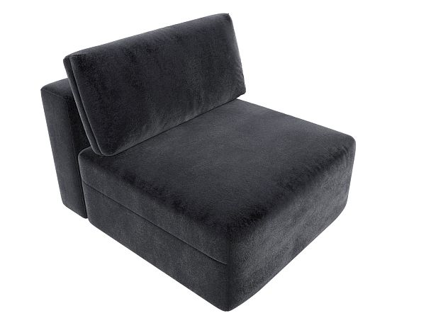 Модуль диван Лига-060 НПБ Велюр серый - Вид 6