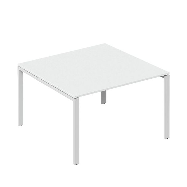 Стол для переговоров Trend 120x123,6x75 белый - Вид 1