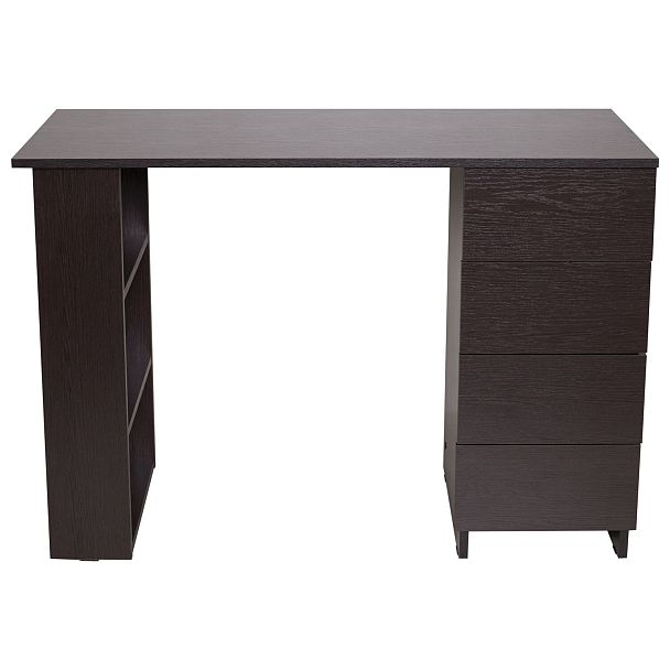 Стол письменный/компьютерный BRABIX "Scandi CD-016", 1100х500х750мм, 4 ящика, венге, 641893, ЦБ013707-3 - Вид 23