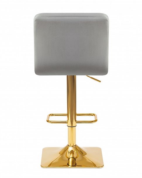 Стул барный DOBRIN GOLDIE (серый велюр (MJ9-75)) - Вид 5