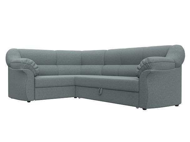 Диван угловой Карнелла левый угол Рогожка серый - Вид 3