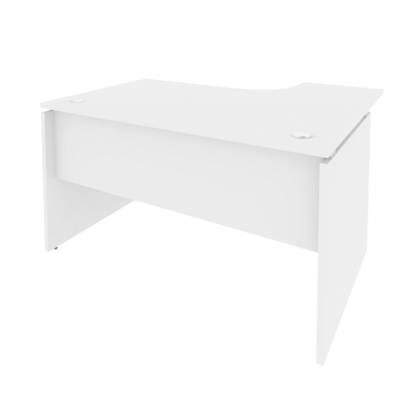 Onix Стол эргономичный левый O.SA-3 (L) Белый бриллиант 1380*1180*750 (800/460) - Вид 1
