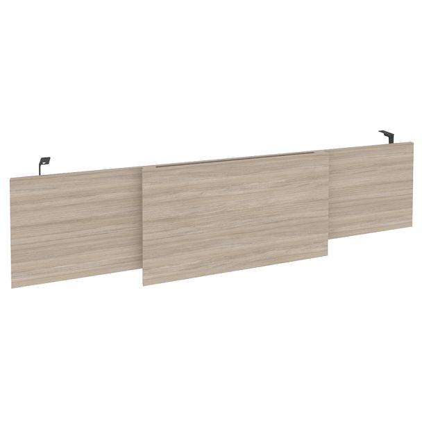 Onix Direct Царга стола руководителя O.M-CSR-6 Дуб аттик/Антрацит металл 1740*450*54 - Вид 1