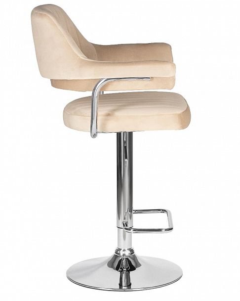 Стул барный DOBRIN CHARLY (бежевый велюр (MJ9-10)) - Вид 3