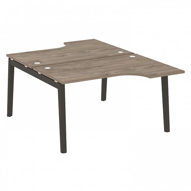 Рабочая станция "Onix wood" OW.D.SA-2 тиквуд темный/дуб темный - Вид 1