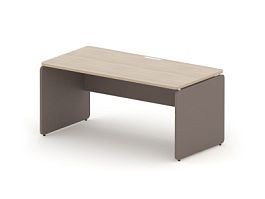 RAC001-16x8 ACCORD Стол прямоугольный, без заглушек 1600х800х735 Сосна Аланд/Серый камень - Фото предпросмотра