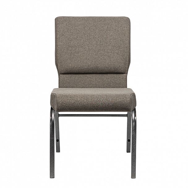 Стул церковный, рогожка montana 283, антик серебро - Вид 2