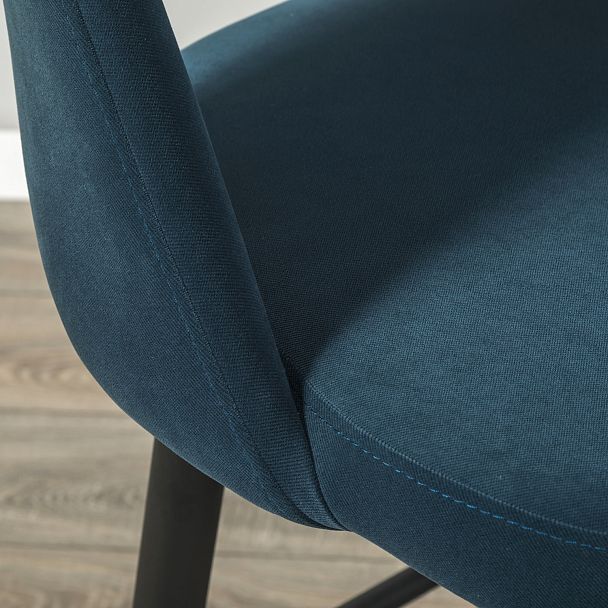 Стул Бар.Lars Diag blue/черный - Вид 11