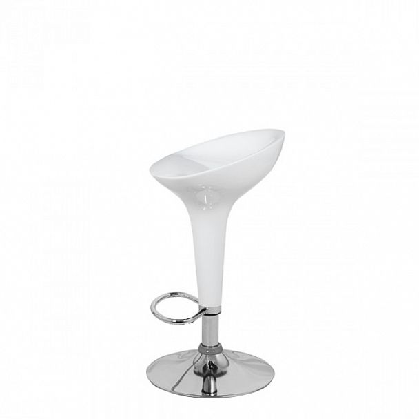 Стул барный "Бомба" QS-D-18 белый - Вид 7