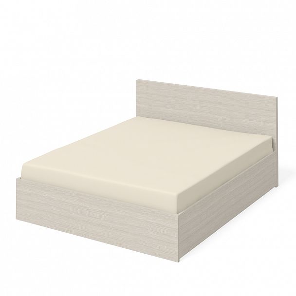 Кровать (необходимо ортопедическое основание) ПК-АГТ-КВ166Х207/БМ/БО-В1-30 дуб альпийский - Вид 1