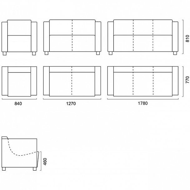 Диван "Милано" 3 - Вид 3