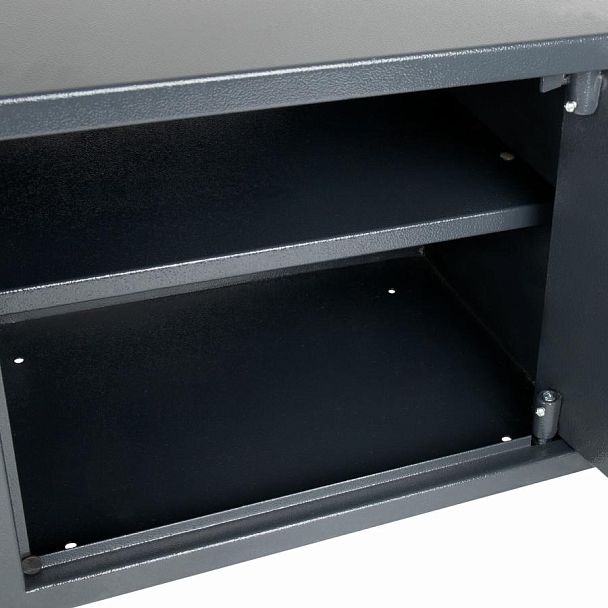 Сейф мебельный DASWERK SC-300EL (300х380х300 мм), электронный замок, графит, 291346 - Вид 10