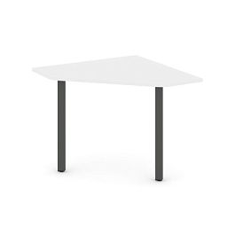 Стайл Проджект Угловой элемент перег. стола SN-5.UPRG-001 Белый/Металл Антрацит 980*980*750 - Фото предпросмотра