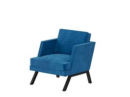 Aldo Кресло ALD-01L Velutto 54/Металл Черный 790*875*890 - Фото предпросмотра