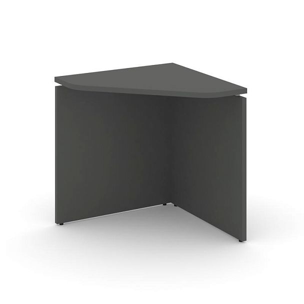 Стайл Проджект Угловой элемент стола SN-D.USP-011 Антрацит NEW/Металл Антрацит 700*700*750 - Вид 1