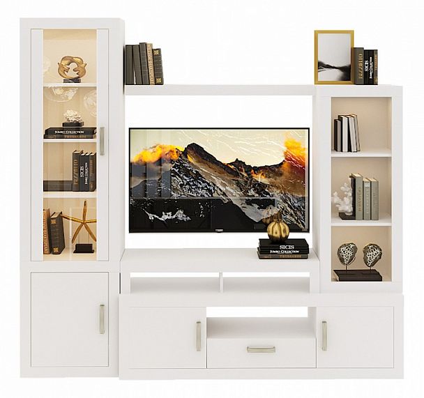 Стенка-горка Toivo ГСТ 1 Белый - Вид 1