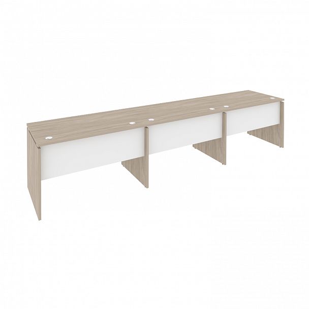 Рабочая станция "Onix" O.RS-3.2.7 дуб аттик/белый - Вид 1