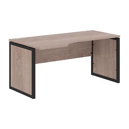 Стол эргономичный XQPCET 169(L) Дуб Сонома/Антрацит 1600х900х750 XTEN-QP - Фото предпросмотра