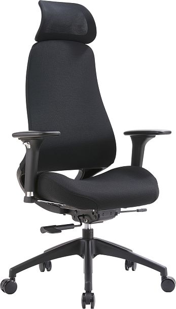 Эргономичное кресло Everprof Ant (Ант) Ткань Черный - Вид 1