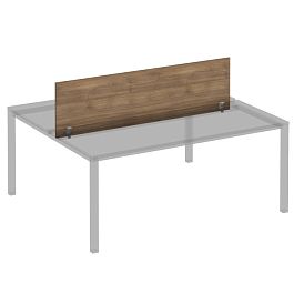 Экран фронтальный с кронштейнами для станции 180 на сером каркасе КФ Комфорт КФ К.С 849 ШТ дуб шамони темный - Фото предпросмотра