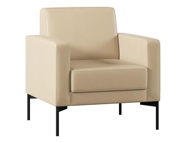 Кресло Everprof Gamma Экокожа Бежевый - Вид 1