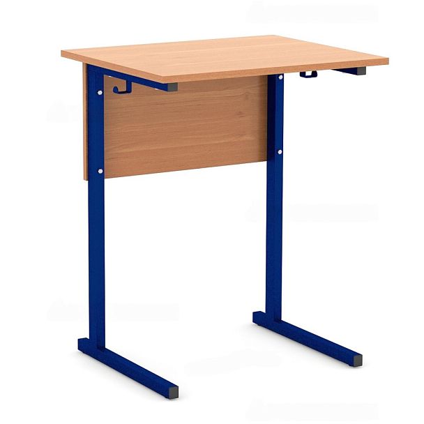 Стол ученический 111В, нерегулируемый, 1-местный, на прямоугольной трубе (м/к Красный, Синий, Зеленый), гр.5 - Вид 4