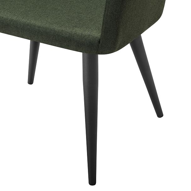 Кресло Oscar тёмно-зеленый/черный - Вид 6