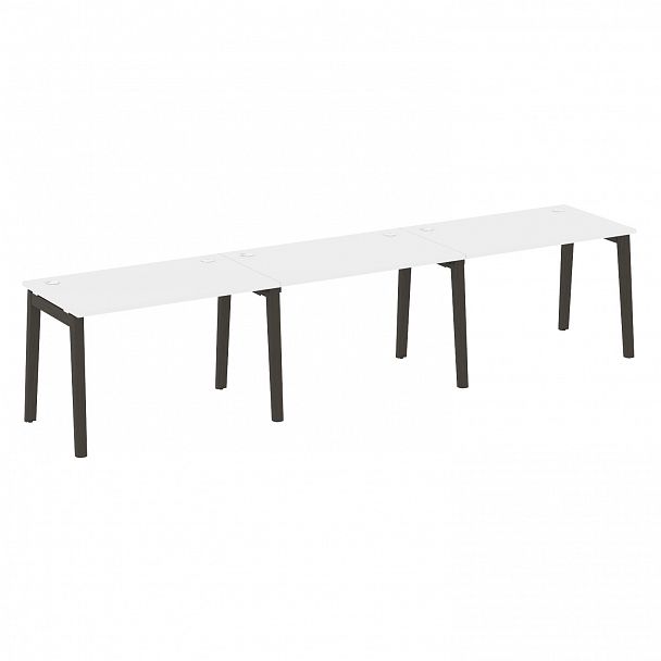 Рабочая станция "Onix wood" OW.RS-3.2.7 белый/дуб темный - Вид 1