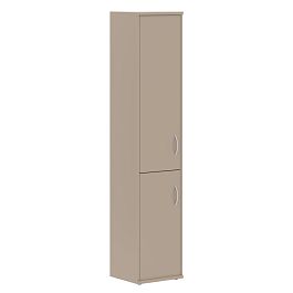 Шкаф колонка с глухой средней и малой дверьми СУ-1.3(L) Мокачино 406х365х1975 IMAGO - Фото предпросмотра