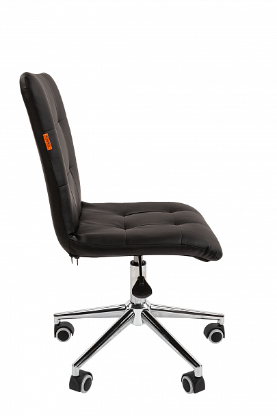 Кресло CHAIRMAN 030, крестовина хром, экокожа, черный - Вид 4