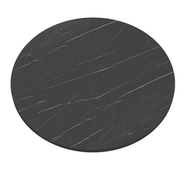 Столешница Sheffilton SHT-TT 80 ЛДСП камень пьетра гриджио черный - Вид 1