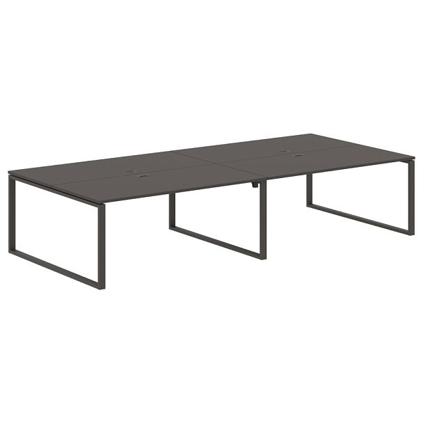 Стол 4-х местный EQWST 3516 Мокко/Мокко 3526х1606х750 EDIS - Вид 1