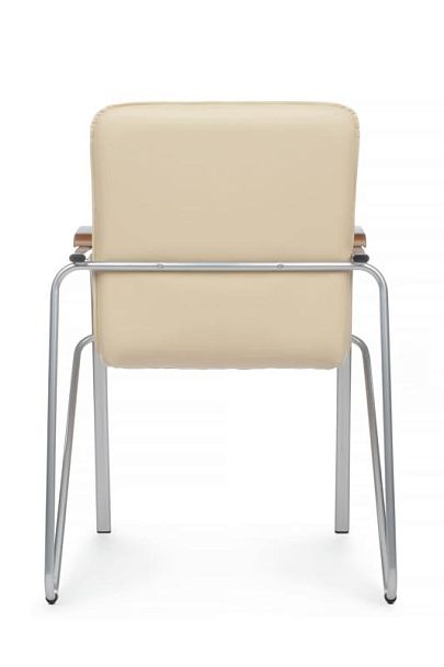 Стул Самба с деревянными подлокотниками SMB-02 Бежевый - Вид 4