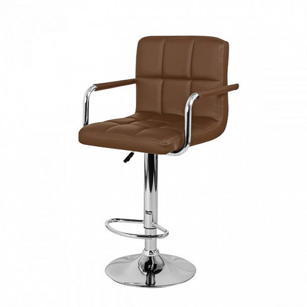 Стул барный "Крюгер АМ" WX-2318C коричневый - Вид 8