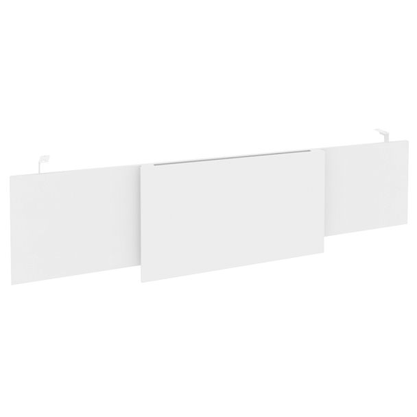 Onix Direct Царга стола руководителя O.M-CSR-6 Белый бриллиант/Белый металл 1740*450*54 - Вид 1