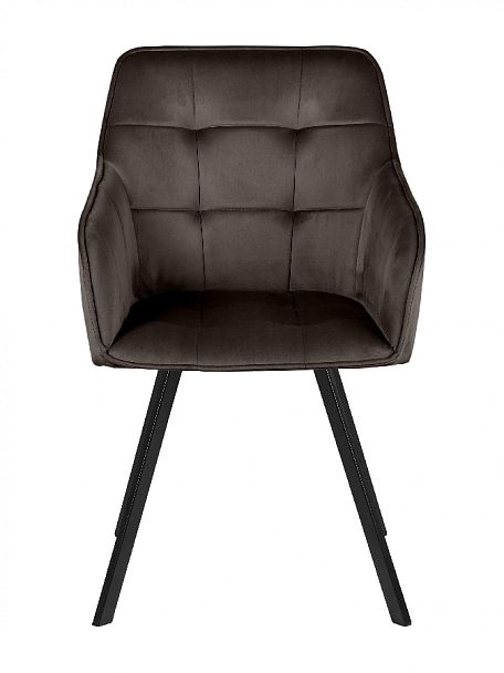 Кресло поворотное Мони, Confetti stone/черный - Вид 3